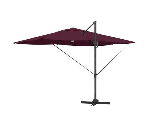 Kantilevers Lietussargs - Bordo Sarkans Bordo Sarkans Vidaxl