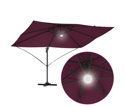 Kantilevers Lietussargs - Bordo Sarkans Bordo Sarkans Vidaxl