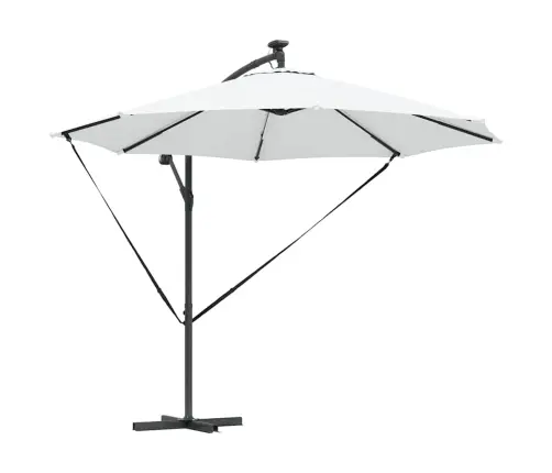 Cantilever Banānu Lietussargs Smilšu 294 X 294 X 248 Cm Vidaxl