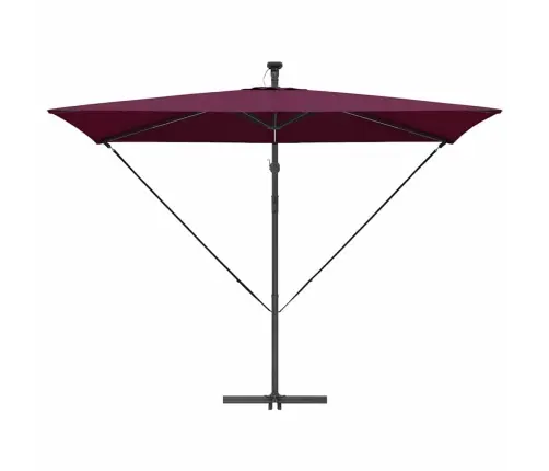 Skėtis Nuo Saulės Bordo Raudona 294 X 200 X 270 Cm