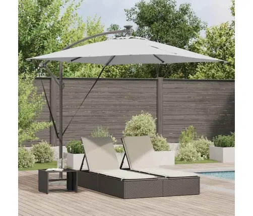 Cantilever Banānu Lietussargs Smilšu 249 X 249 X 250 Cm Vidaxl
