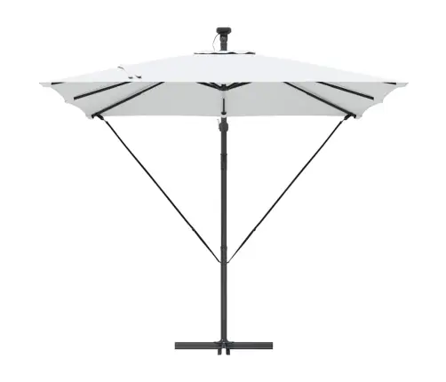 Cantilever Banānu Lietussargs Smilšu 249 X 249 X 250 Cm Vidaxl