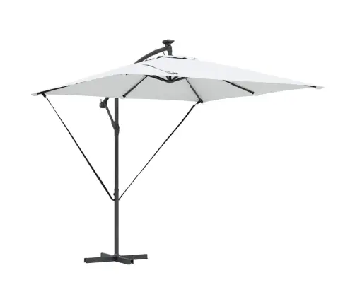 Cantilever Banānu Lietussargs Smilšu 249 X 249 X 250 Cm Vidaxl