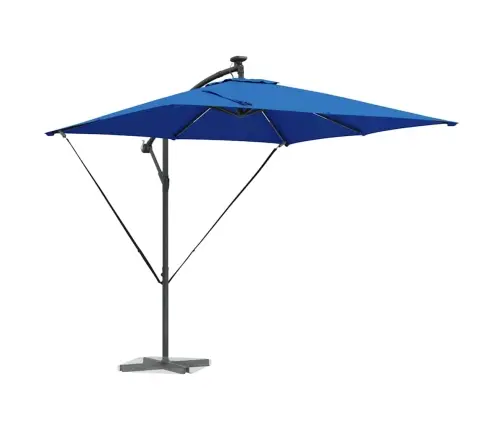 Kantileverio Bananų Skėtis Mėlyna 249 X 249 X 250 Cm