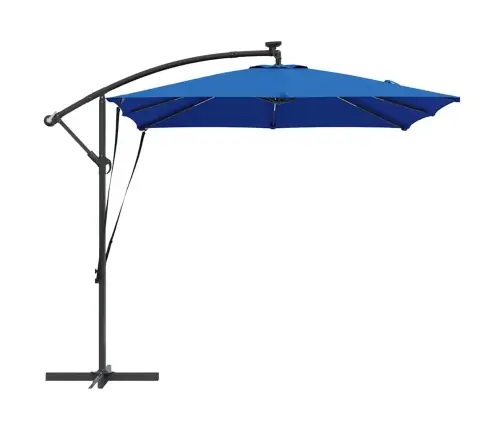 Kantileverio Bananų Skėtis Mėlyna 249 X 249 X 250 Cm