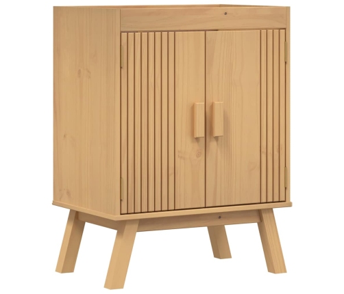 Vonios Baldų Rinkinys Su Stalčių 3 Pcs Ruda 114 X 43 X 73.5 Cm