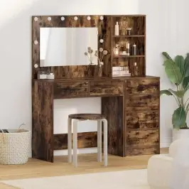 Dressing Galds Brūna 78.5 X 41 X 135 Cm Inženierijas Koks Vidaxl