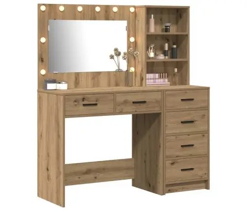 Dressing Galds 2 Pcs Brūna 78.5 X 41 X 135 Cm Inženierijas Koks Vidaxl