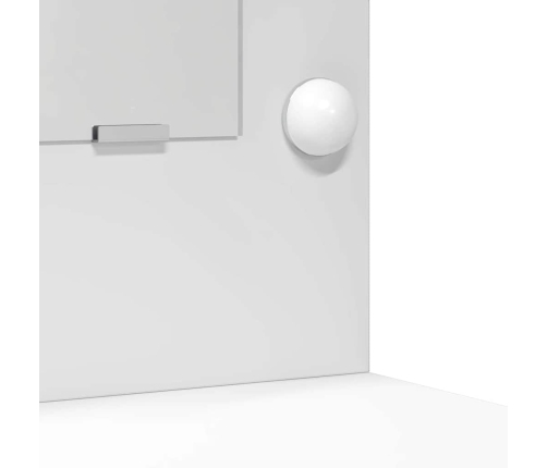 Dressing Galds 2 Pcs Balts 50 X 41 X 135 Cm Inženierijas Koks Vidaxl