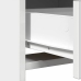 Dressing Galds 2 Pcs Balts 50 X 41 X 135 Cm Inženierijas Koks Vidaxl