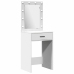 Dressing Galds 2 Pcs Balts 50 X 41 X 135 Cm Inženierijas Koks Vidaxl