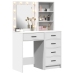 Dressing Galds 2 Pcs Balts 50 X 41 X 135 Cm Inženierijas Koks Vidaxl