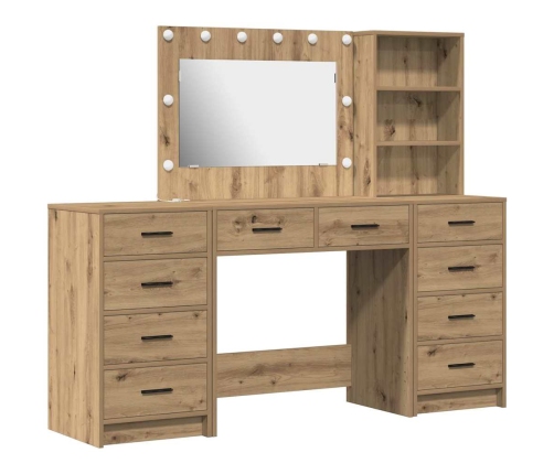 Dressing Galds 3 Pcs Brūna 40 X 41 X 135 Cm Inženierijas Koks Vidaxl