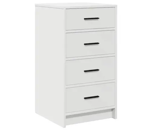 Dressing Galds 3 Pcs Balts 40 X 41 X 135 Cm Inženierijas Koks Vidaxl