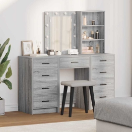 Riietumislaud Sahtliga 3 Pcs Hall 40 X 41 X 135 Cm Tehispuit