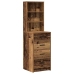 Makiažo Stalas 3 Pcs Ruda 40 X 41 X 135 Cm Apdirbta Mediena