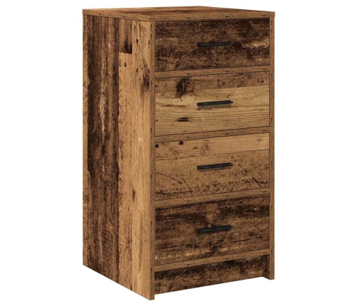 Makiažo Stalas 3 Pcs Ruda 40 X 41 X 135 Cm Apdirbta Mediena
