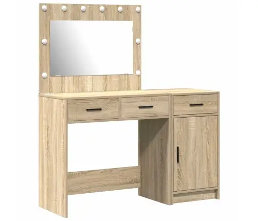 Riietumislaud Sahtliga 2 Pcs Pruun 40 X 41 X 75 Cm Tehispuit