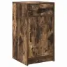 Makiažo Stalas 2 Pcs Ruda 40 X 41 X 75 Cm Apdirbta Mediena