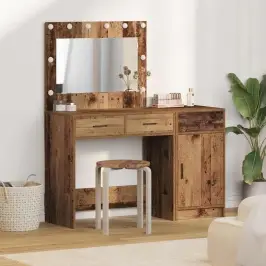 Dressing Galds 2 Pcs Brūna 40 X 41 X 75 Cm Inženierijas Koks Vidaxl
