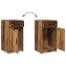 Makiažo Stalas 2 Pcs Ruda 40 X 41 X 75 Cm Apdirbta Mediena