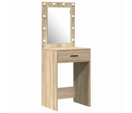 Makiažo Stalas Ruda 50 X 41 X 135 Cm Apdirbta Mediena