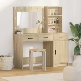 Dressing Galds 2 Pcs Brūna 78.5 X 41 X 135 Cm Inženierijas Koks Vidaxl