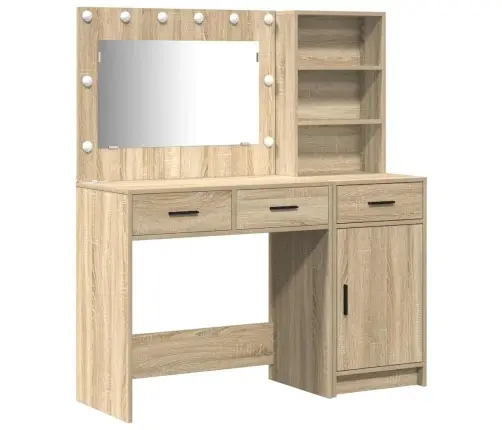 Dressing Galds 2 Pcs Brūna 78.5 X 41 X 135 Cm Inženierijas Koks Vidaxl