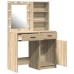 Tualetes Galda Komplekts 2 Pcs Sonoma Ozols 50 X 41 X 135 Cm Vidaxl