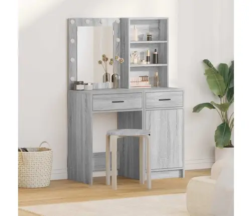 Tualettlaua Komplekt Uksega 2 Pcs Hall Sonoma 50 X 41 X 135 Cm