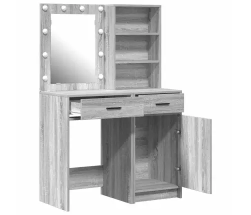 Tualettlaua Komplekt Uksega 2 Pcs Hall Sonoma 50 X 41 X 135 Cm