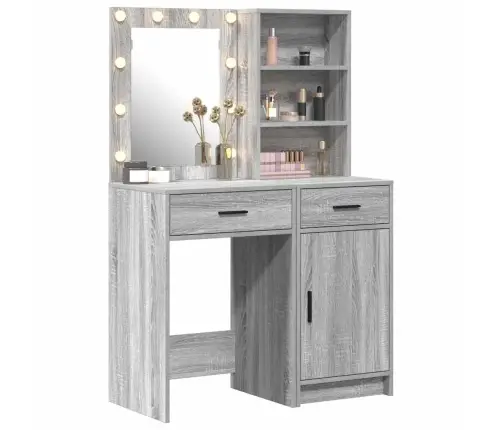 Tualettlaua Komplekt Uksega 2 Pcs Hall Sonoma 50 X 41 X 135 Cm