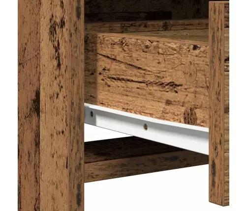 Tualettlaua Komplekt 2 Pcs Vana Puit 50 X 41 X 135 Cm Tehispuit Tualettlaua Komplekt 2 Pcs Vana Puit 50 X 41 X 135 Cm Tehispuit