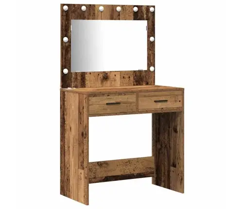 Tualetės Rinkinys 3 Pcs Sena Mediena 78.5 X 41 X 135 Cm