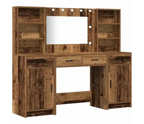 Tualetės Rinkinys 3 Pcs Sena Mediena 78.5 X 41 X 135 Cm