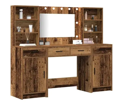 Tualetės Rinkinys 3 Pcs Sena Mediena 78.5 X 41 X 135 Cm