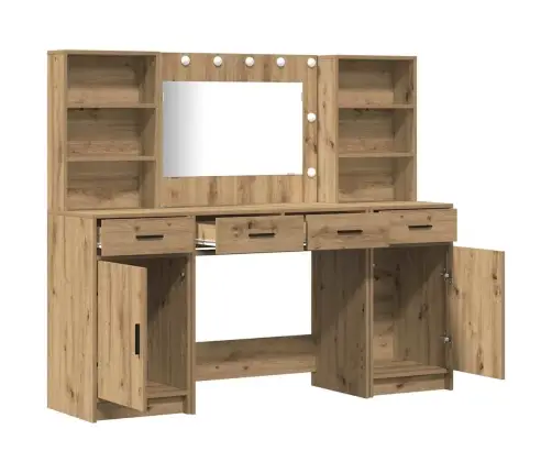 Tualetės Rinkinys 3 Pcs Artisano Ąžuolo 78.5 X 41 X 135 Cm