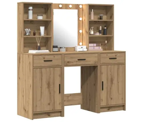 Tualetės Rinkinys 3 Pcs Artisano Ąžuolo 50 X 41 X 135 Cm