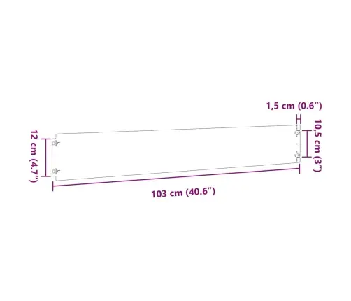 Muruääred 30 Tk 15X103 Cm Roostevaba Teras