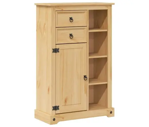 Divdaļīgs Vannasistabas Skapītis Corona, Priedes Masīvkoks Vidaxl