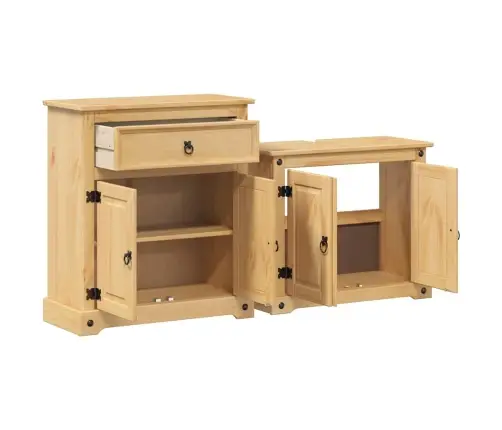 Vonios Baldų Komplektas Corona, 2 Dalių, Pušies Masyvas