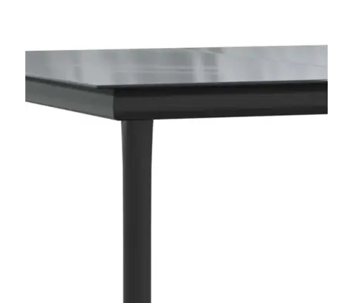 Sodo Komplektas, 7 Dalių, Rudas, Poliratanas Ir Stiklas