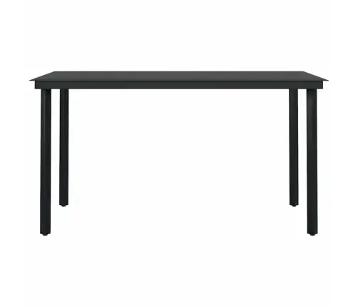 Sodo Komplektas, 5 Dalių, Pilkas, Poliratanas Ir Stiklas