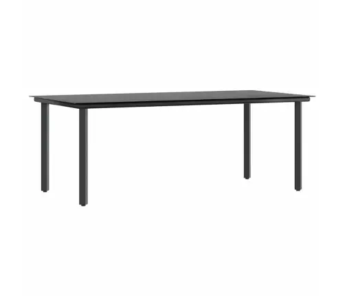 7-Daļīgs Dārza Mēbeļu Komplekts, Matrači, Melna Pe Rotangpalma Vidaxl