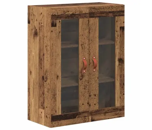 Sienas Skapji 2 Gabali No Veca Koka, Izmērs 69.5 X 34 X 90 Cm, Inženierijas Koks Vidaxl