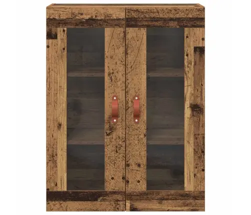 Sienas Skapji 2 Gabali No Veca Koka, Izmērs 69.5 X 34 X 90 Cm, Inženierijas Koks Vidaxl
