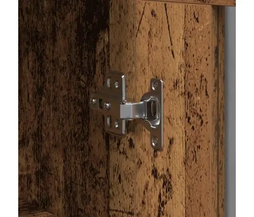 Pakabinama Spintelė 2 Pcs Sena Mediena 69.5 X 34 X 90 Cm
