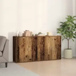 Puse 2 Pcs Vecs Koks 79 X 38 X 80 Cm Inženierijas Koks Vidaxl