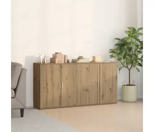 Sānu Galdi 2 Gabali Amatniecības Ozols 79X38X80 Cm Inženierijas Koks Vidaxl