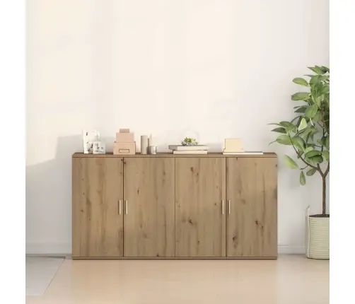 Sānu Galdi 2 Gabali Amatniecības Ozols 79X38X80 Cm Inženierijas Koks Vidaxl